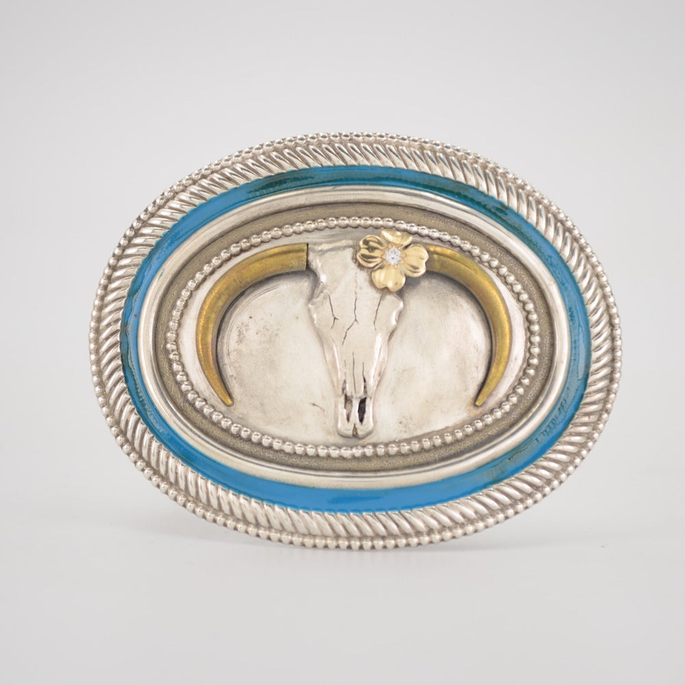 Cow skull Buckle