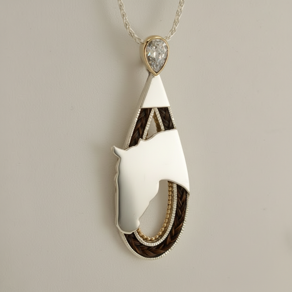 Horse Hair Pendant