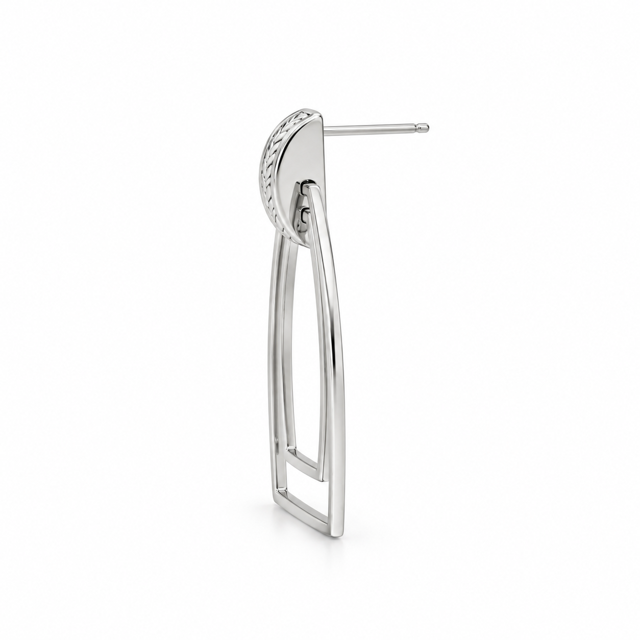 
                  
                    Silver Stirrup Earrings
                  
                