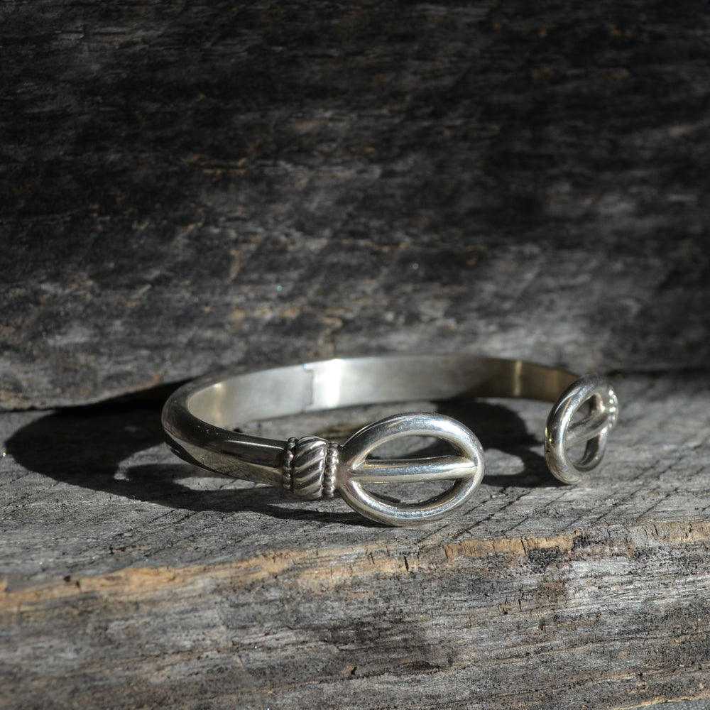Spur Bracelet with Silver Detail